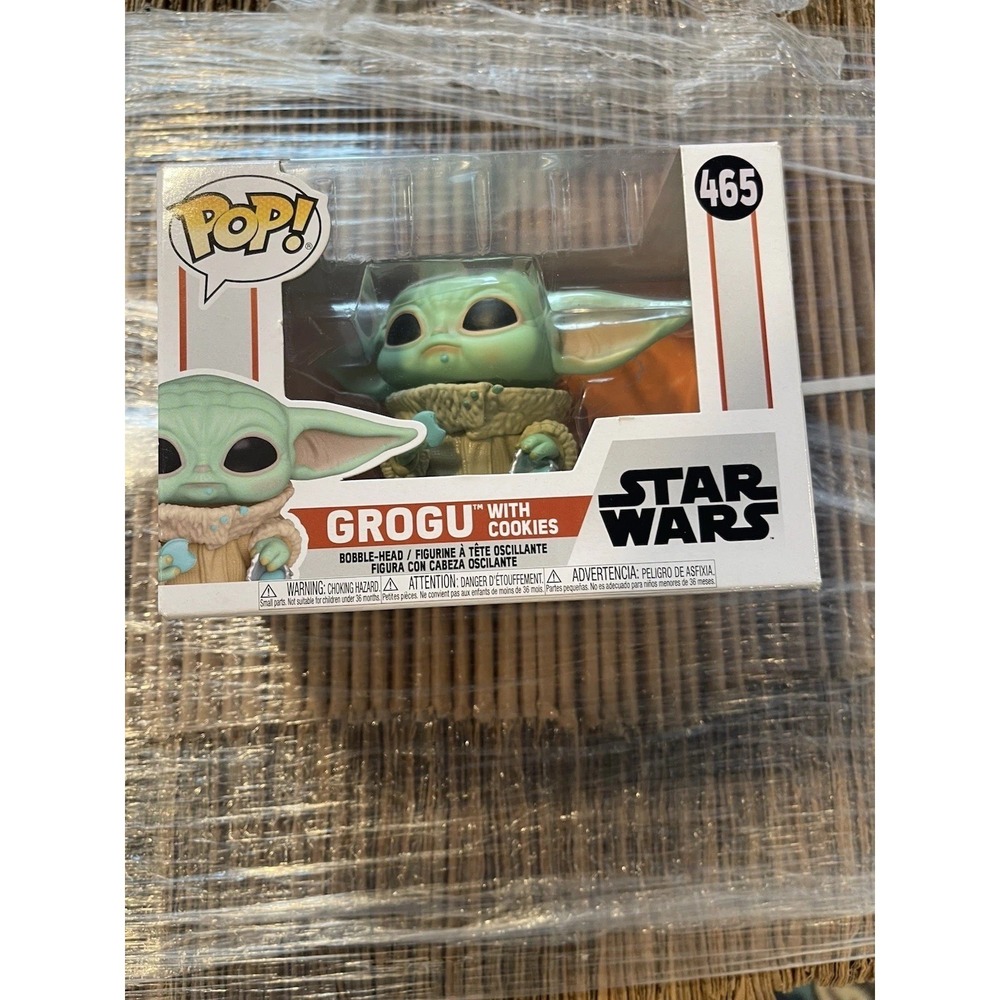 Funko Pop! Vinyl: Star Wars - Grogu with Cookie #465 NIB
